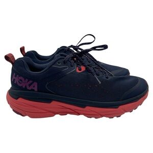 Hoka One One Challenger ATR 6 Womens Size 10.5 - 1106512 Navy Purple Coral Shoes
